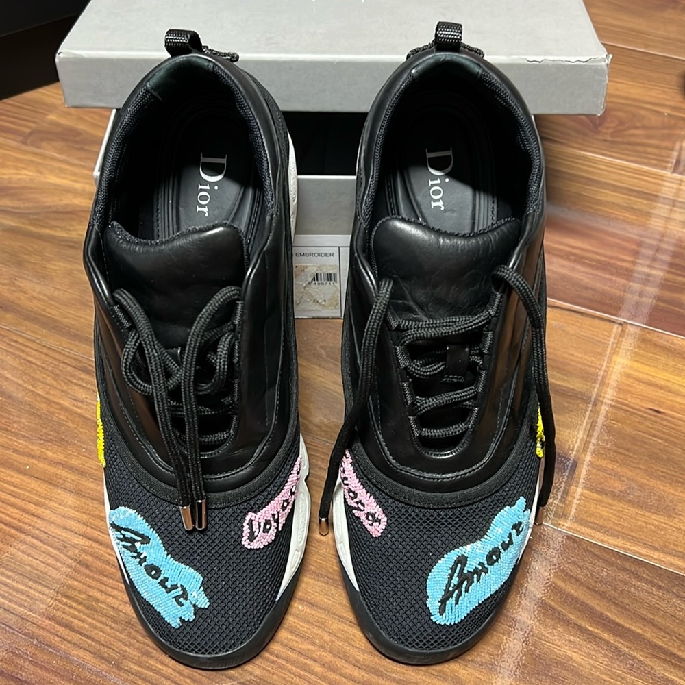 Dior Fusion Sneakers Size 41.5 Black